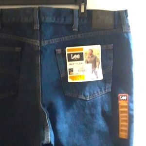 Lee jeans regular boot cut prewashed blue 42x32 jeans